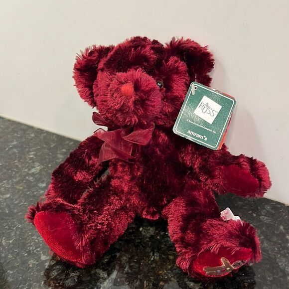Russ Berrie Cinnamon Plush Scented Forest Bear - Picture 1 of 8
